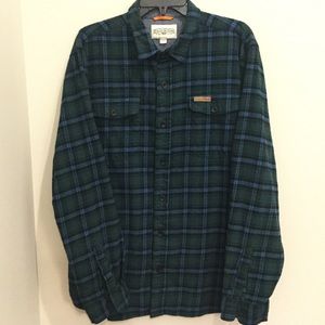 Men’s Field & Stream Plaid Cotton Flannel Shirt